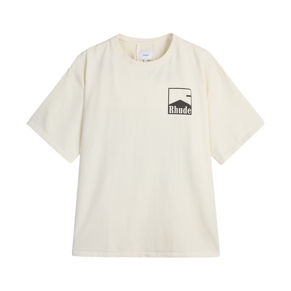 KM5ATSSRD07WT Rhude Chevron Tee Vintage White - 25SS