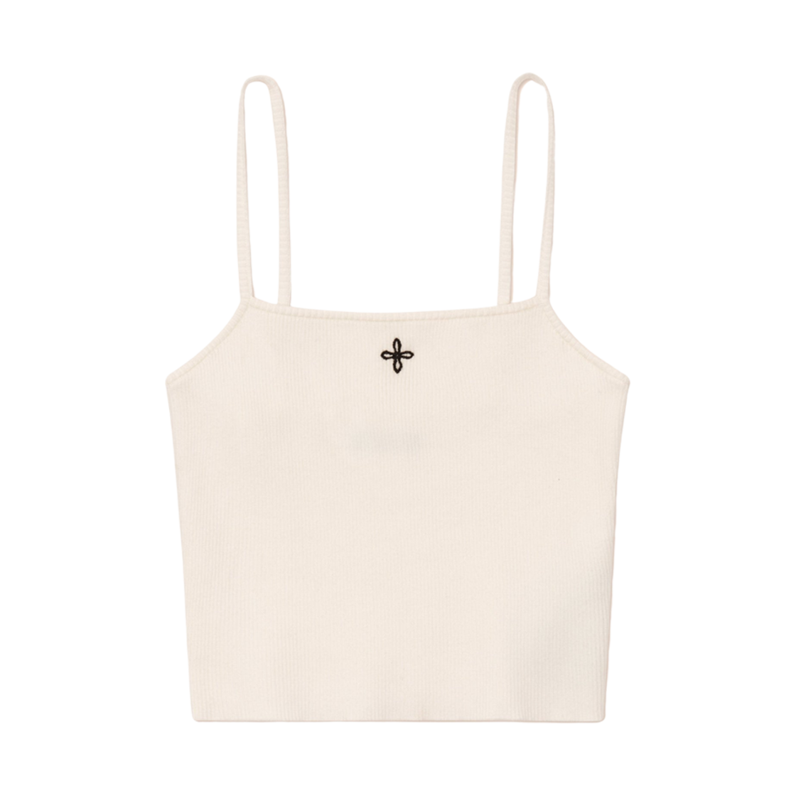 (W) 에스엠에프케이 와일드월드 크로스 라이딩 니티드 베스트 탑 화이트((W) SMFK Wildworld Cross Riding Knitted Vest Top White)
