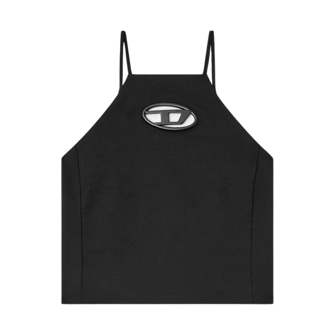 (W) 디젤 쿨 울 스트레치 카미 탑 블랙((W) Diesel Cool Wool Stretch Cami Top Black)