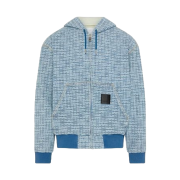 Givenchy Hoodie in 4G Denim Blue
