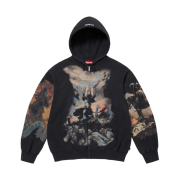 Supreme Frazetta Zip Up Hooded Sweatshirt Black - 24FW