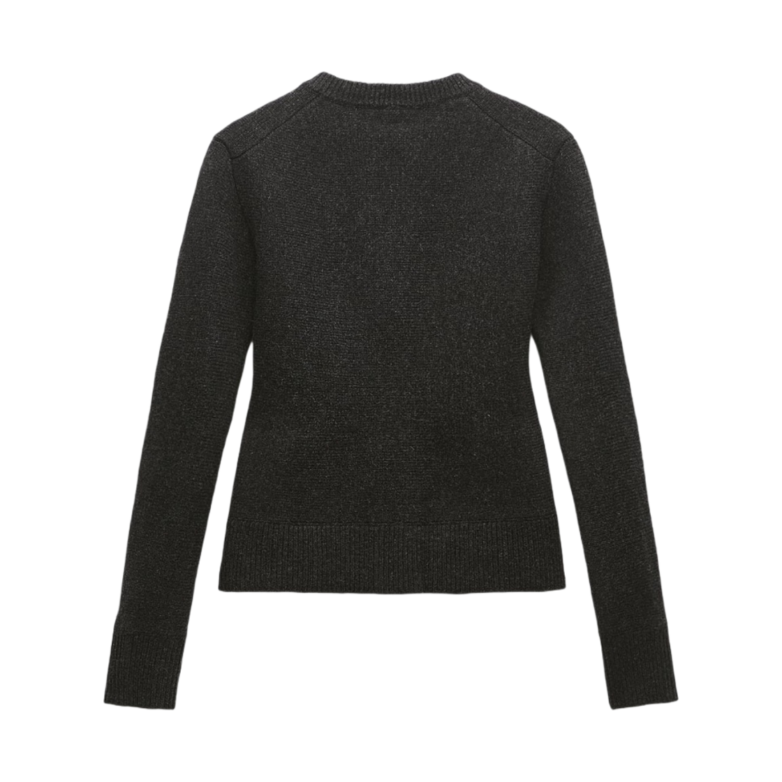 자라 타이트핏 100% 울 니트 가디건 앤트러사이트 그레이(Zara Fitted 100% Wool Knit Cardigan Anthracite Grey) - 2