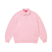 Supreme Small Box Polo Sweater Pink - 24FW