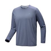 Arc'teryx Cormac Crew Neck LS T-Shirt Stratus Heather