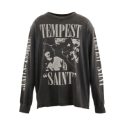 Saint Mxxxxxx Tempest L/S T-Shirt Black - 24AW