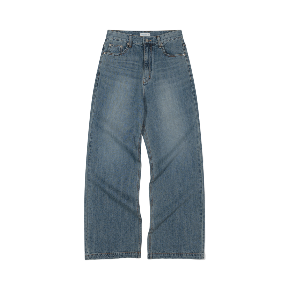 - (W) Low Classic Loose-Fit Jeans New Blue