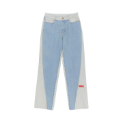 Sculptor Reverse Block Denim Pants Light Denim Reverse
