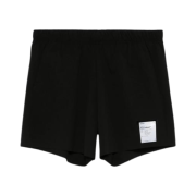 Satisfy Peaceshell 5 Inch Unlined Shorts Black