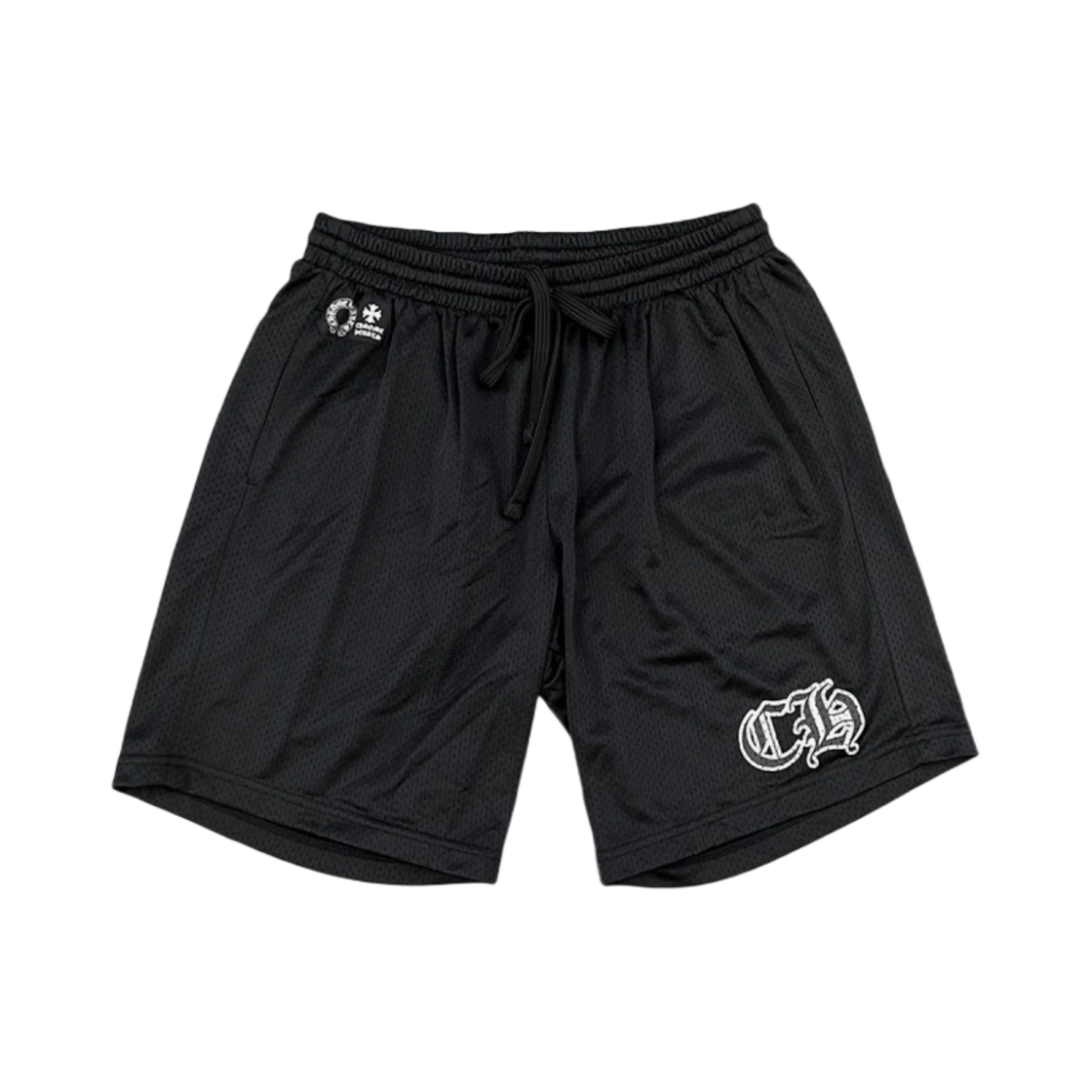 - Chrome Hearts Mesh Varsity Shorts Black