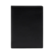 Comme des Garcons SA0641GP Glossy Check Print Wallet Black