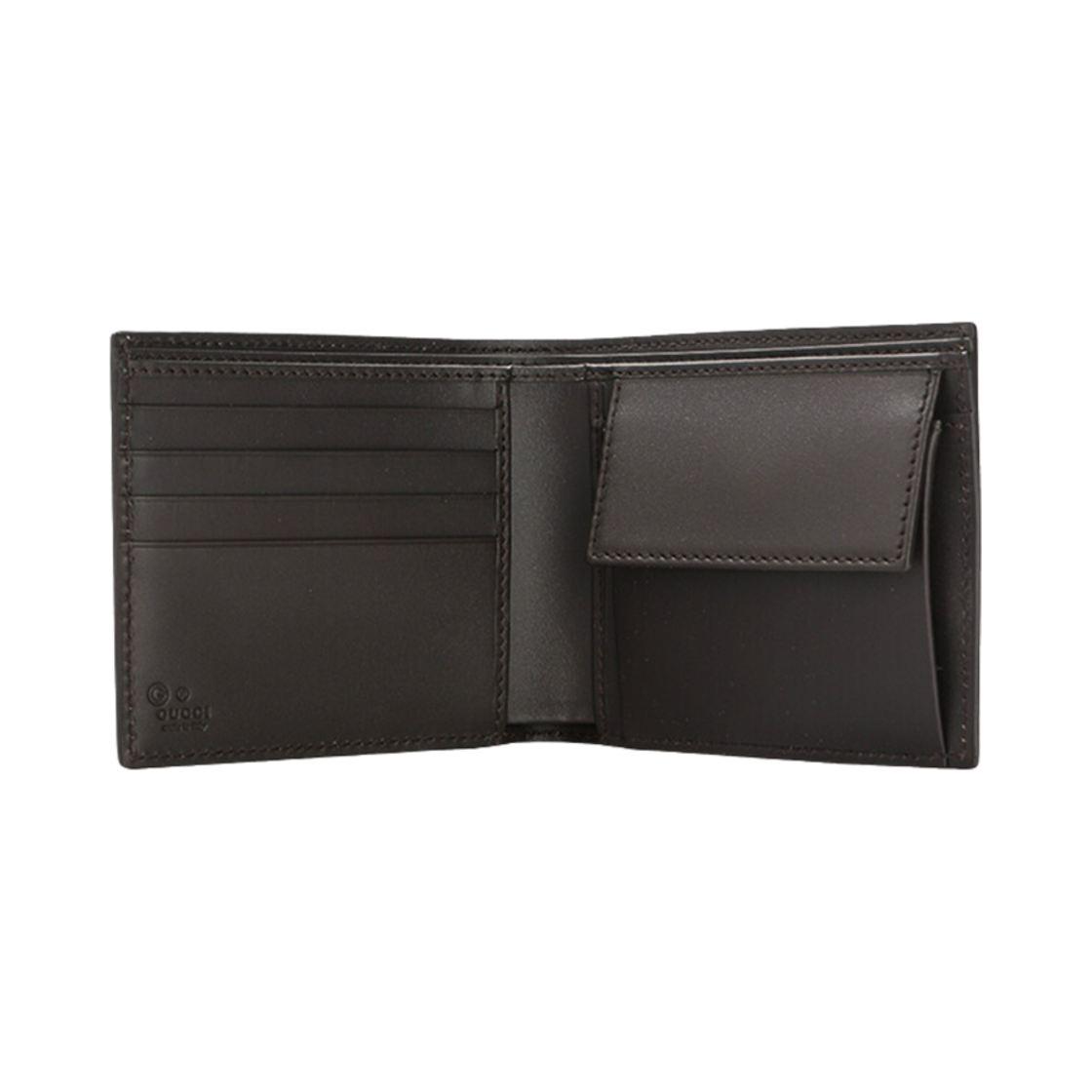 구찌 GG 슈프림 반지갑 베이지 에보니(Gucci GG Supreme Bi-Fold Wallet Beige Ebony) - 2
