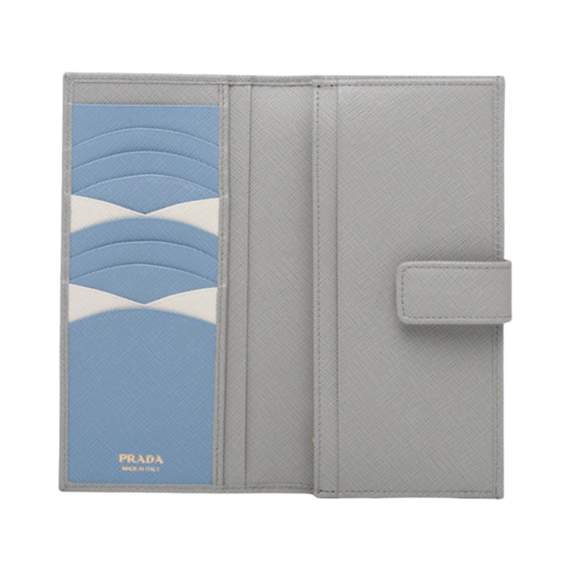 프라다 라지 사피아노 레더 월렛 클라우드 아스트랄(Prada Large Saffiano Leather Wallet Cloud Astral) - 2