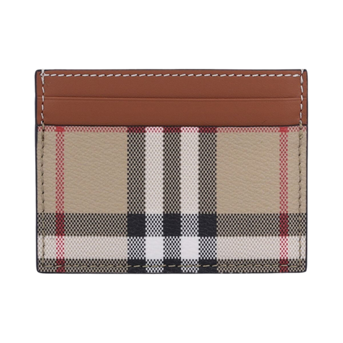 버버리 체크 패턴 카드 홀더 아카이브 베이지(Burberry Check Pattern Card Holder Archive Beige)