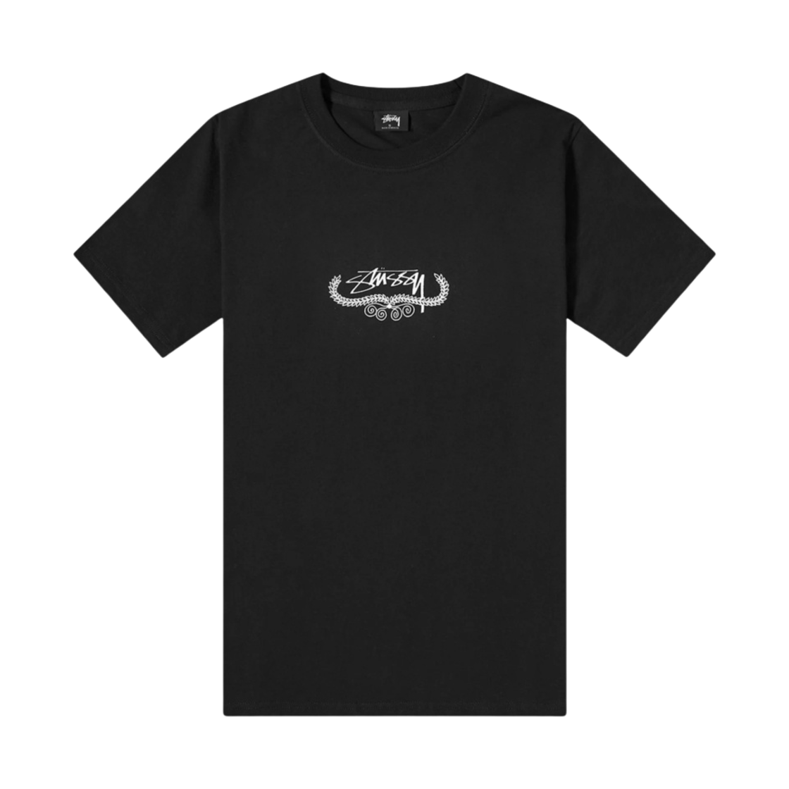 스투시 리쓰 티셔츠 블랙(Stussy Wreath T-Shirt Black) - 1