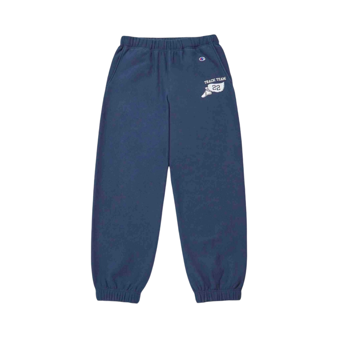 CKPA2FN01N2 Champion x Thisisneverthat Reverse Weave Blue Tag Banding Jogger Pants Normal Navy