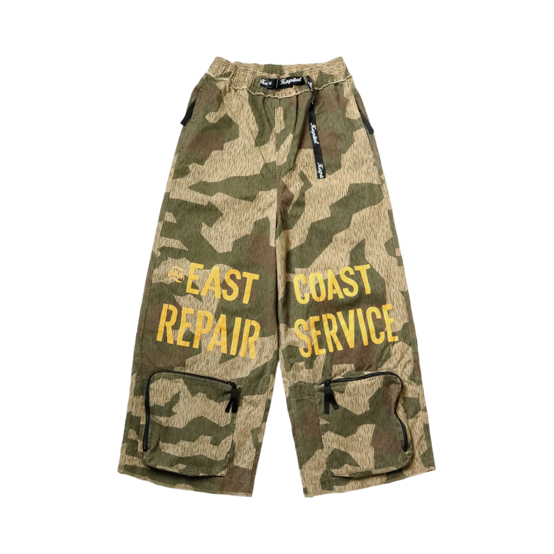 캐피탈 OX 레인 카모플라주 Pt 이스트 리페어맨 트랙 팬츠 레인 카모플라주(Kapital OX Rain Camouflage Pt East Repairman Track Pants Rain Camouflage) - 3
