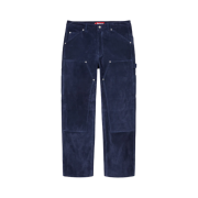 Supreme Suede Double Knee Painter Pant Blue - 24FW
