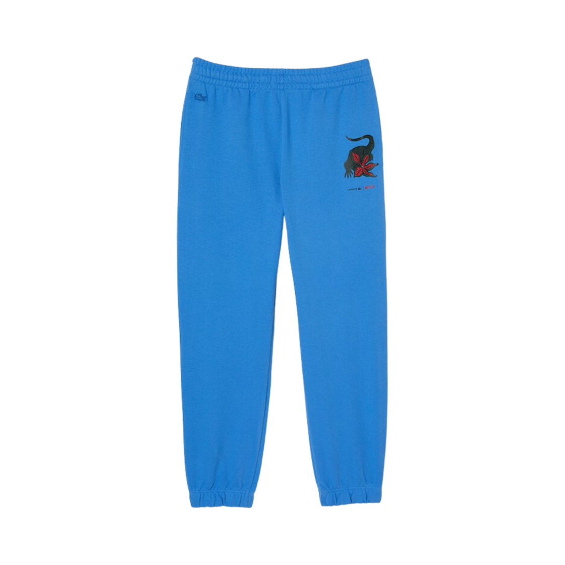 XH9302-53GL9 Lacoste X Netflix Croc Printed Track Pants Blue