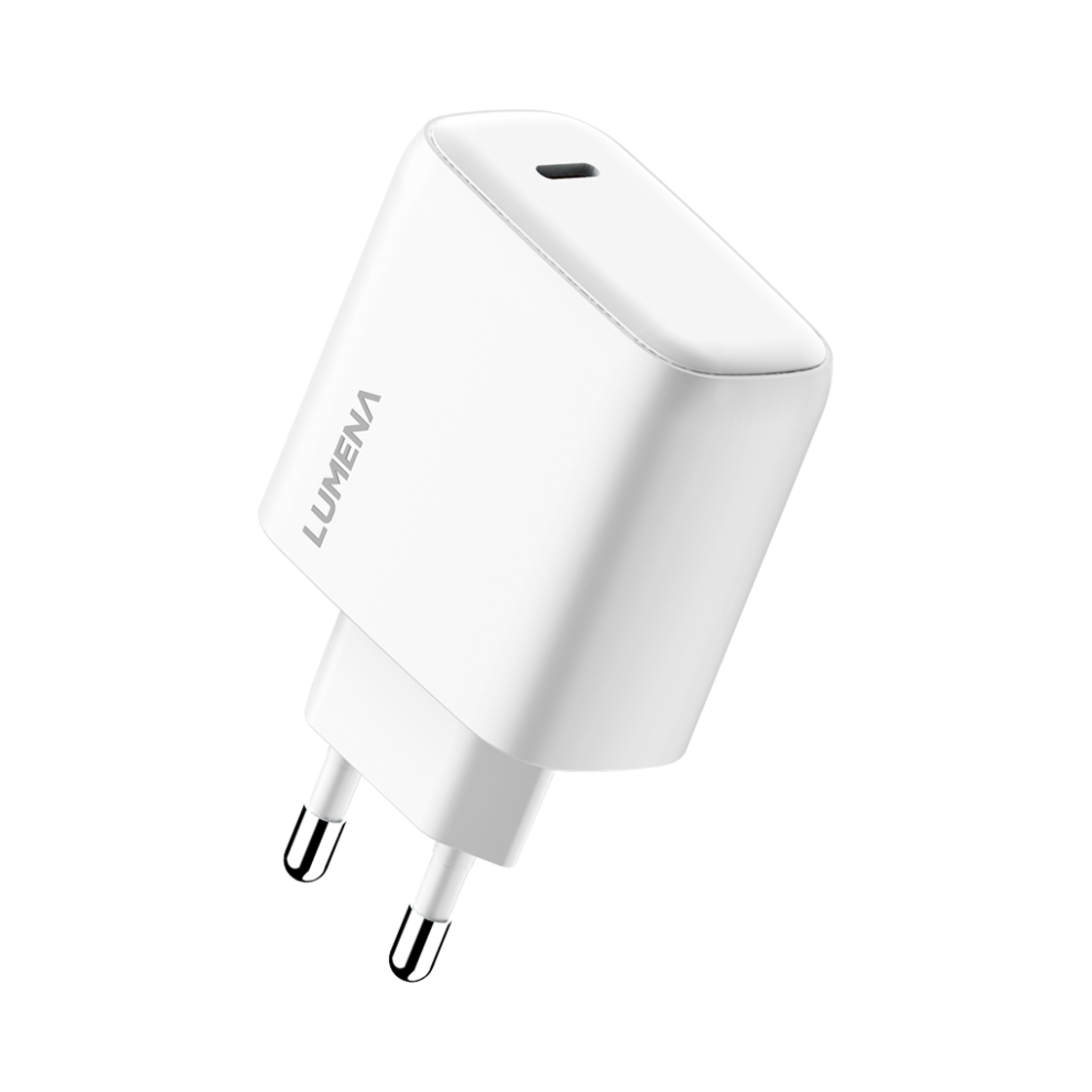 ADAPTER-45W-WH Lumena 45W Gan Multi Quick Charger GQ45 White