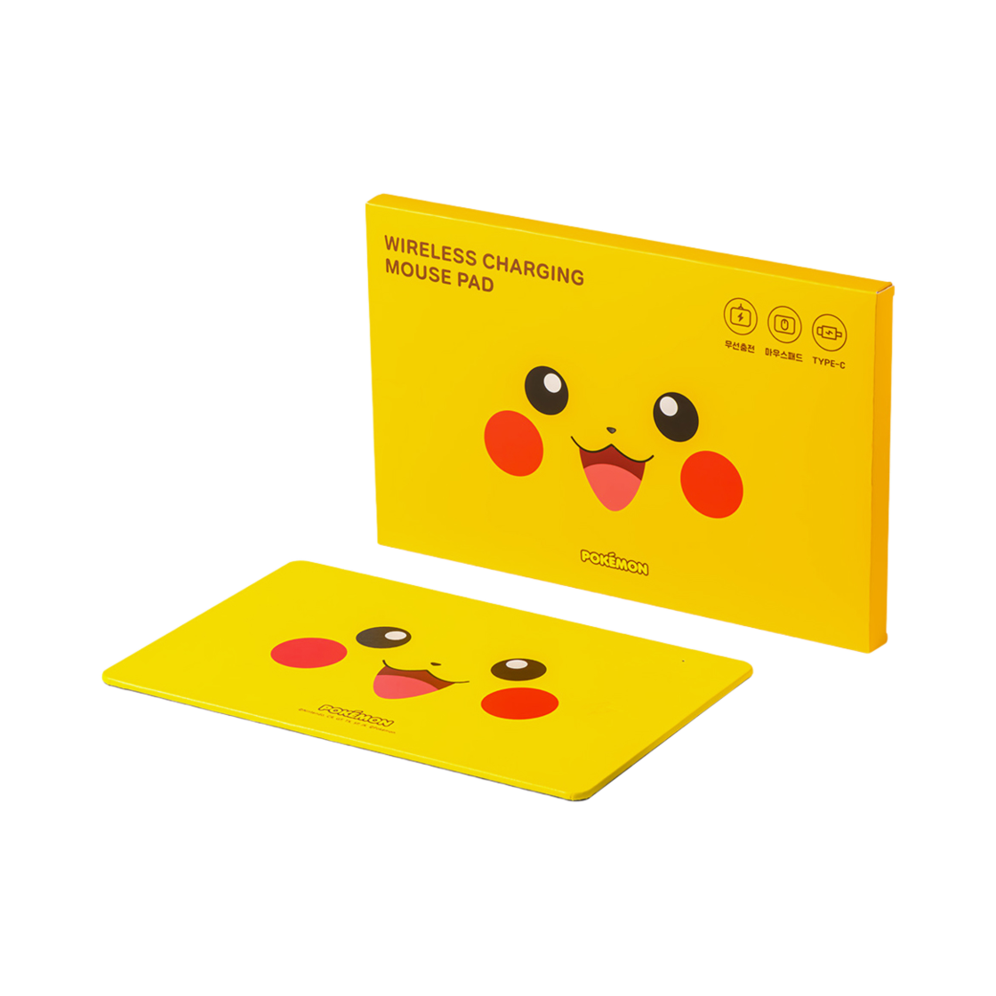 우진 스토어 포켓몬 무선 충전 마우스 패드(Woojin Store Pokemon Wireless Charging Mouse Pad)