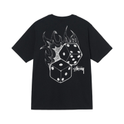 Stussy Fire Dice T-Shirt Black