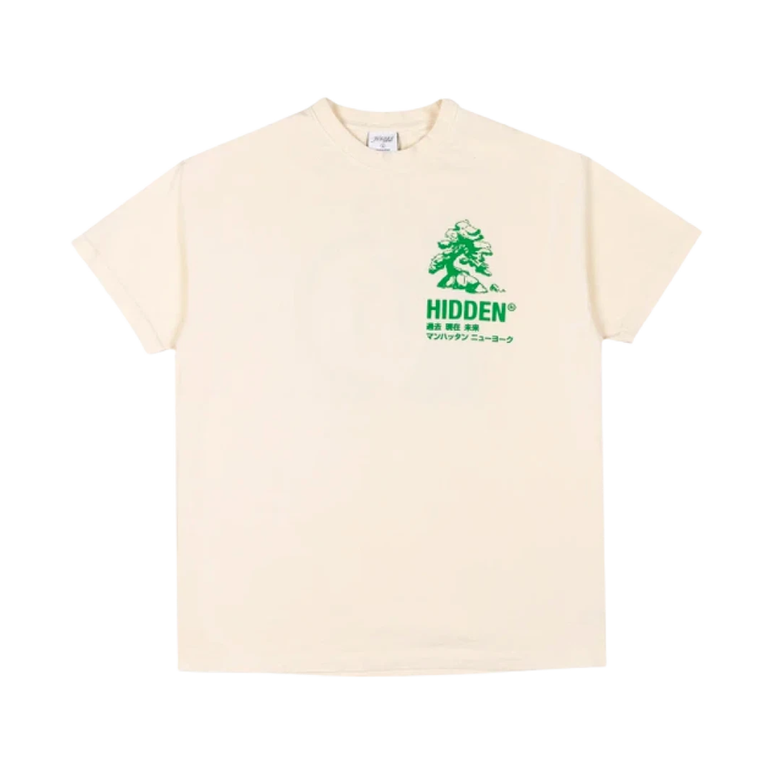 히든 NY 사이케이 티셔츠 내츄럴(Hidden NY Saikei T-Shirt Natural) - 2