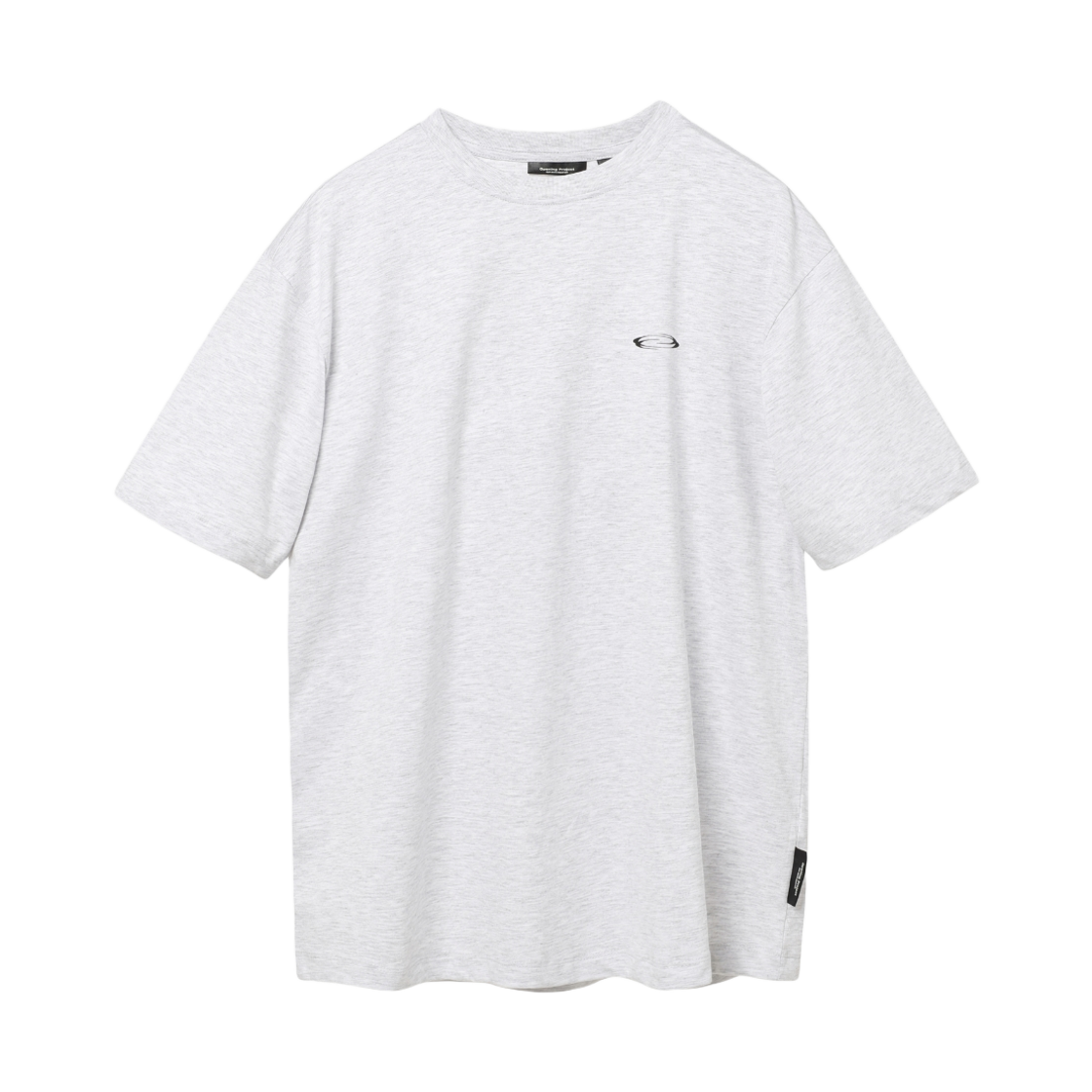 오프닝프로젝트 스몰 로고 티셔츠 멜란지 그레이