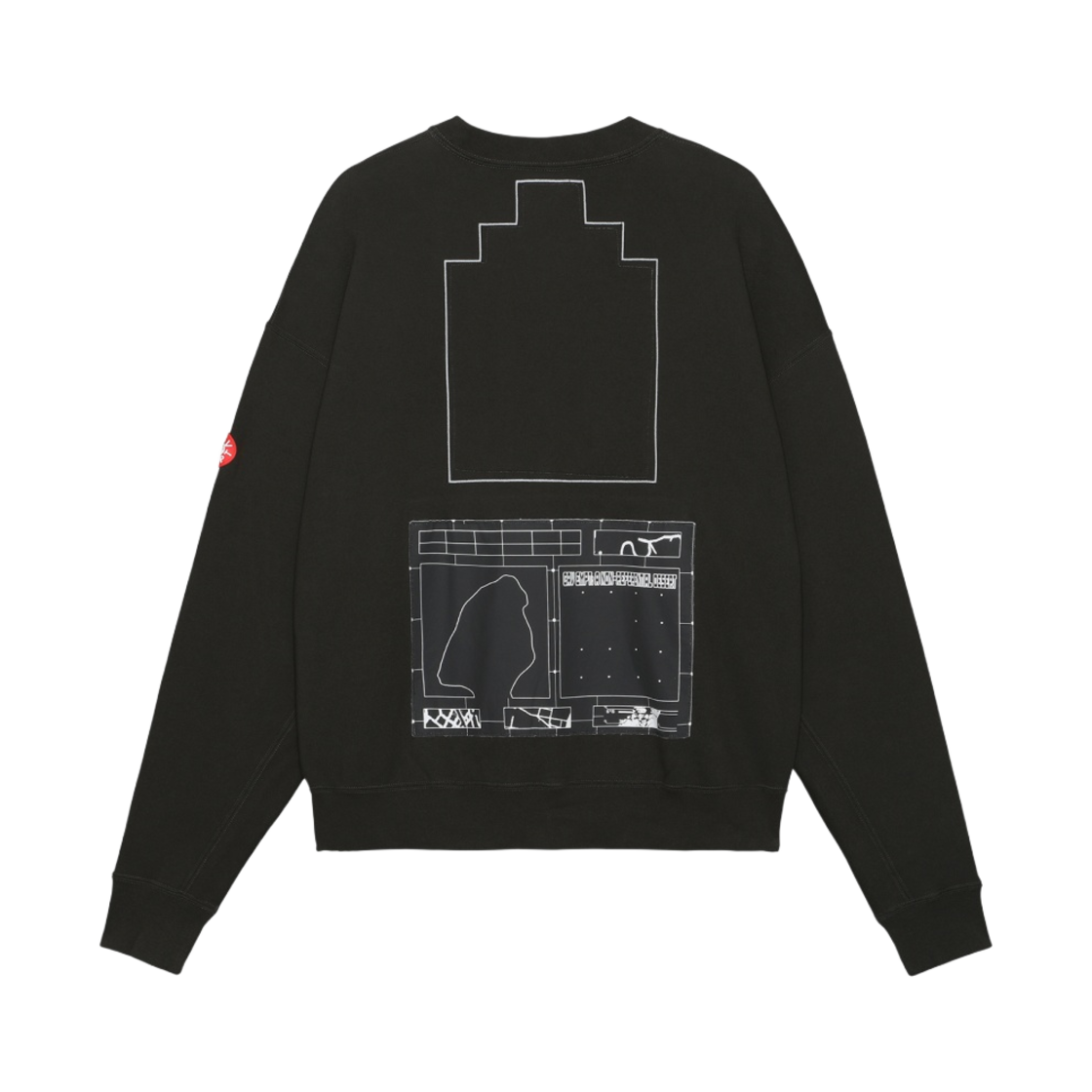 카브엠트 FK 시트10 크루넥 블랙 - 23SS(Cav Empt Fk Sheet10 Crew Neck Black - 23SS) - 2