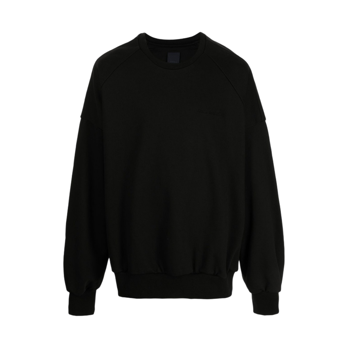 준지 오버핏 그래픽 스웨트셔츠 블랙(Juun.J Overfit Graphic Sweatshirts Black)