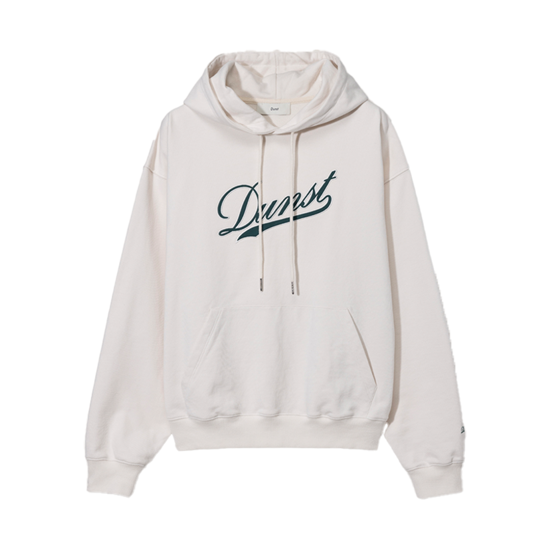 던스트 유니섹스 패치드 로고 후디 크림(Dunst Unisex Patched Logo Hoodie Cream)