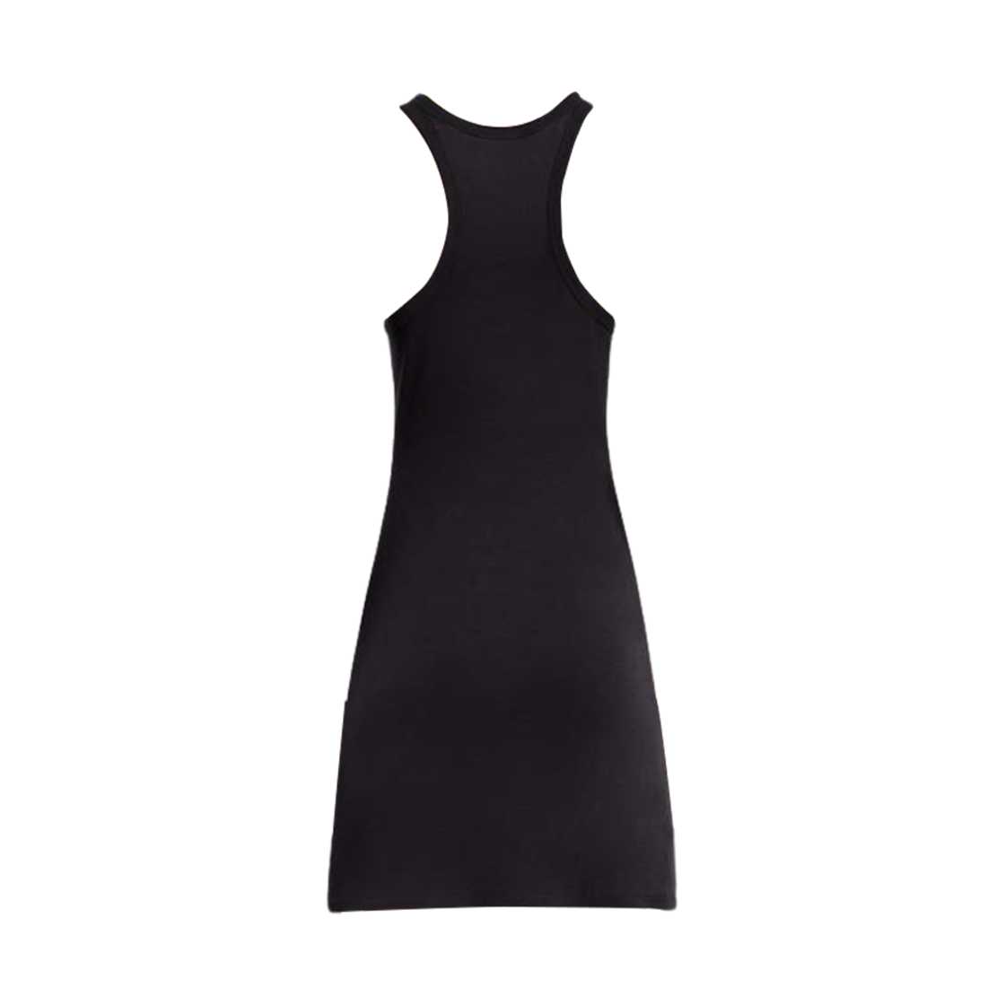 (W) 꾸레쥬 스쿠버 미니 드레스 블랙((W) Courreges Scuba Mini Dress Black) - 2