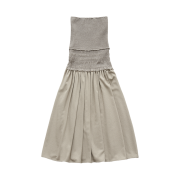 FARVEN Dahlia Smocking Dress Sage