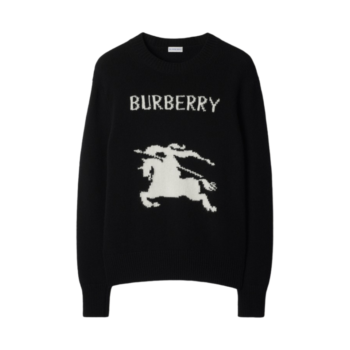 8101952 Burberry EKD Wool Cashmere Swater Black