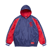 Supreme Hooded Warm Up Pullover Navy - 23FW