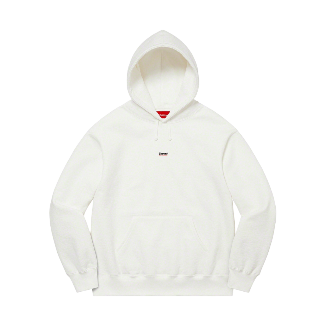 슈프림 언더라인 후드 스웨트셔츠 화이트 - 22FW(Supreme Underline Hooded Sweatshirt White - 22FW) - 1