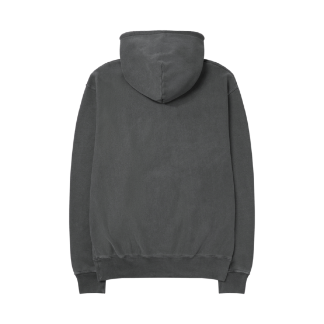 스투시 스무스 스탁 피그먼트 다이드 후드 블랙(Stussy Smooth Stock Pigment Dyed Hoodie Black) - 2
