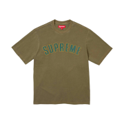 Supreme Cracked Arc S/S Top Olive - 24SS
