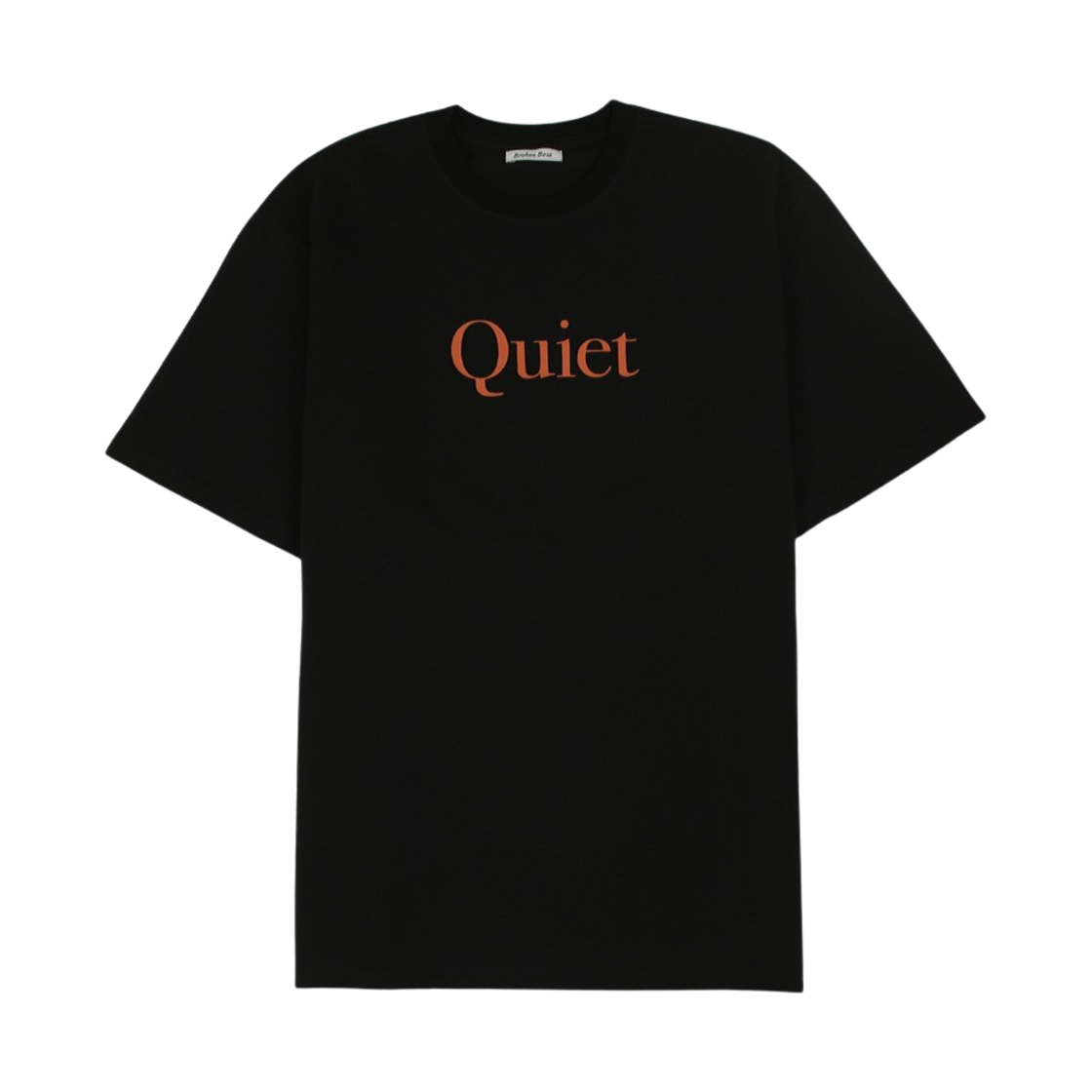 브로큰비트 콰이엇 반팔티셔츠 블랙(Broken Beat Quiet Shorts Sleeve Black)