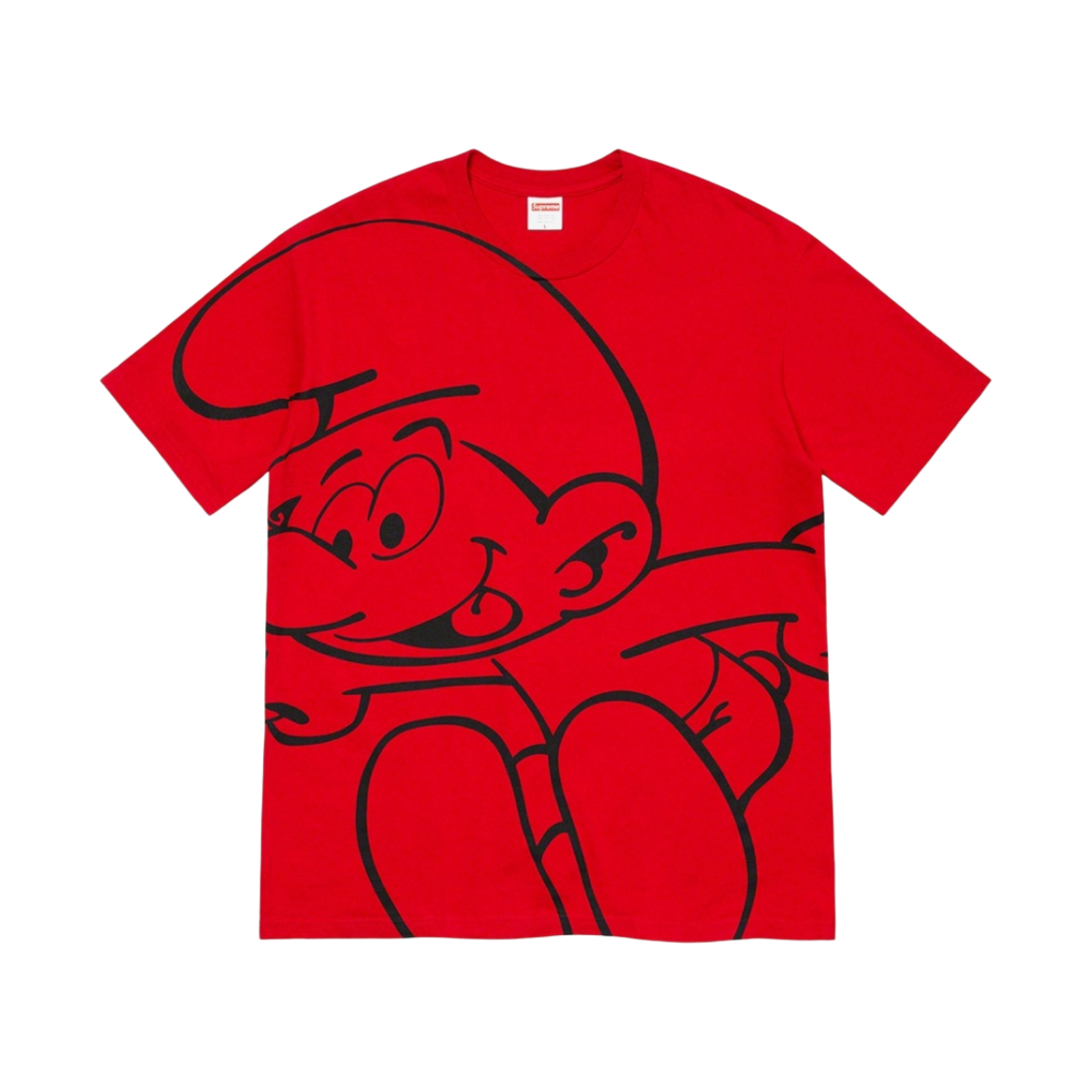 슈프림 스머프 티셔츠 레드 - 20FW(Supreme Smurfs T-Shirt Red - 20FW) - 1