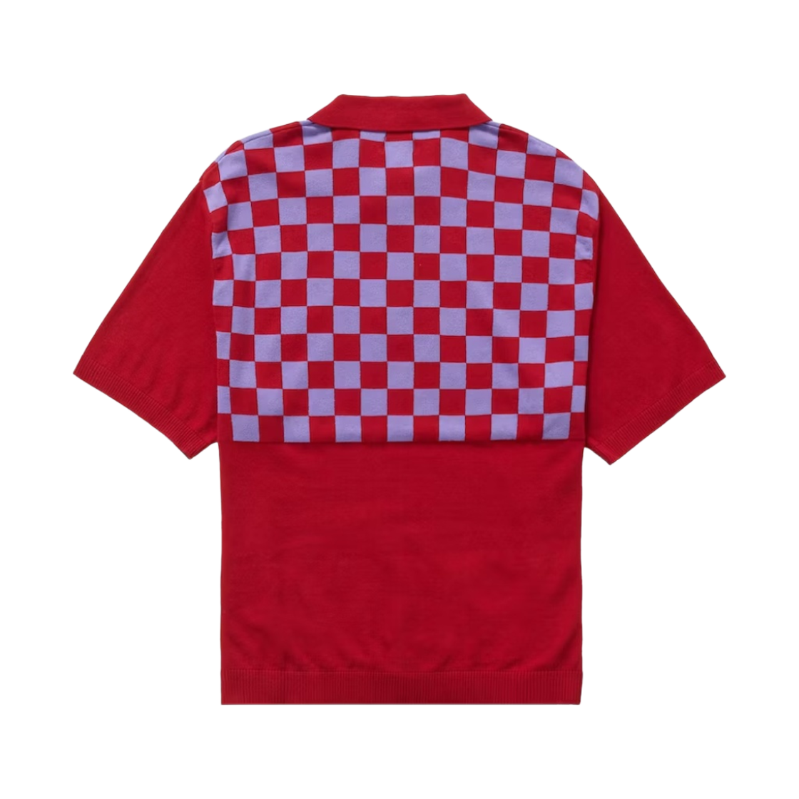 슈프림 체커보드 집 폴로 레드 - 22SS(Supreme Checkerboard Zip Polo Red - 22SS) - 2