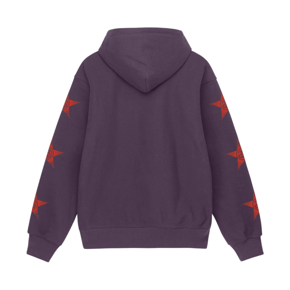 스투시 스타 후드 집업 그레이프(Stussy Stars Zip Hoodie Grape) - 2