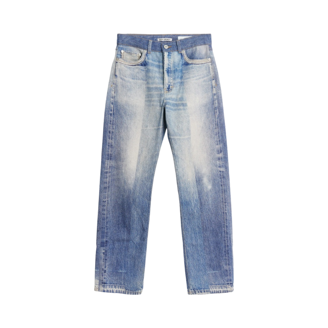 (W) 아워레가시 리니어컷 디지털 듀얼 데님((W) Our Legacy Linear Cut Digital Dual Denim) - 1