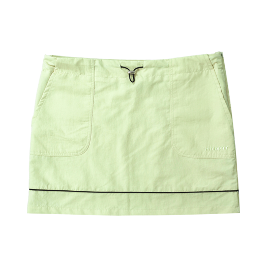 MP22SSSK01MT mnmpair Nylon Skirt Mint