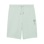 AMI de Coeur Tone-On-Tone Track Shorts Aqua