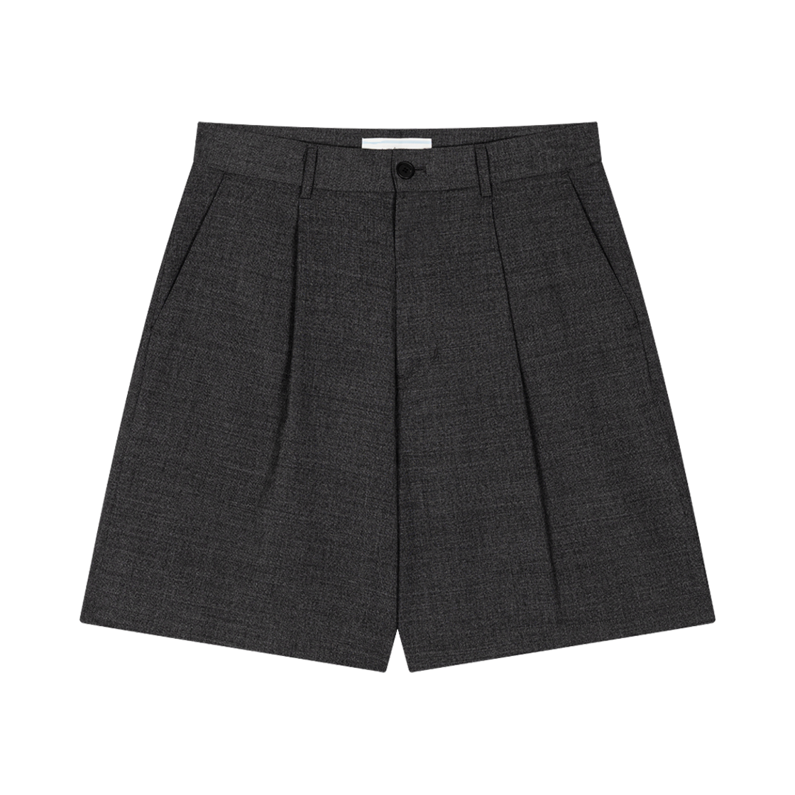 Waviness25227 Waviness Prism Flare Bermuda pants Grey