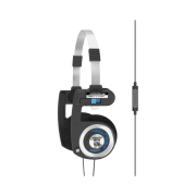 Koss Porta Pro Mic/Remote Headphones Black Silver