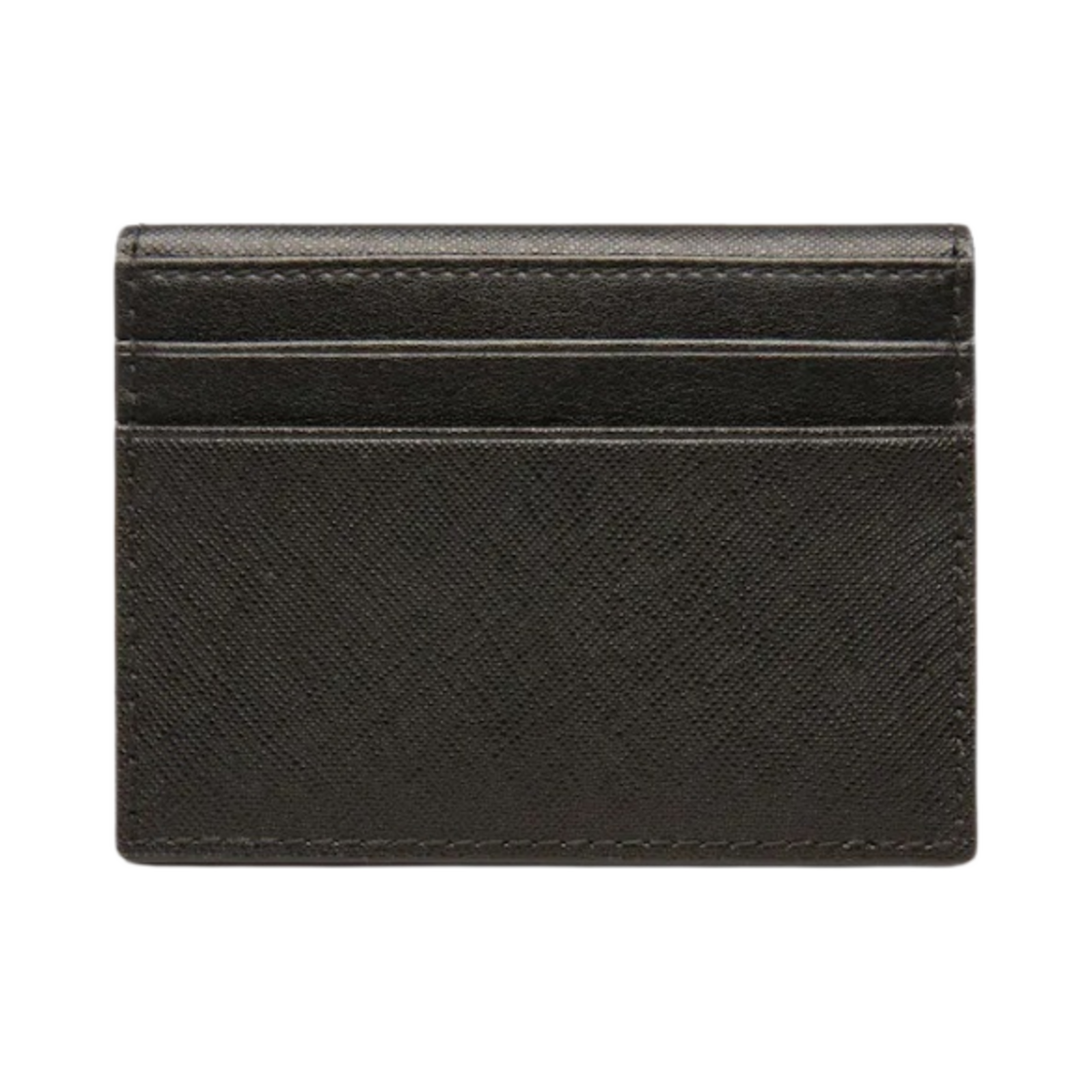 6238944 Bally Balder Recycled Leather Card Holder Black - #3