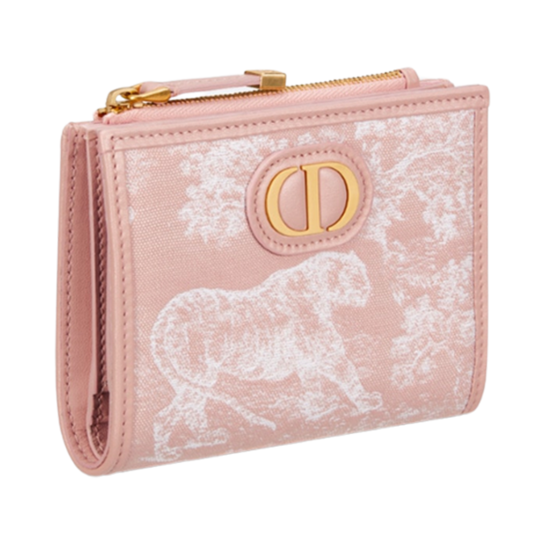 디올 30 몽테뉴 달리아 지갑 핑크 리버스 자카드(Dior 30 Montaigne Dahlia Wallet Pink Reverse Jacquard) - 2