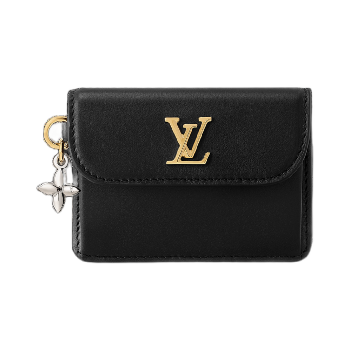 루이비통 타이니 렉토 베르소 카드 홀더 LV 블룸 블랙(Louis Vuitton Tiny Recto Verso Card Holder LV Bloom Black)