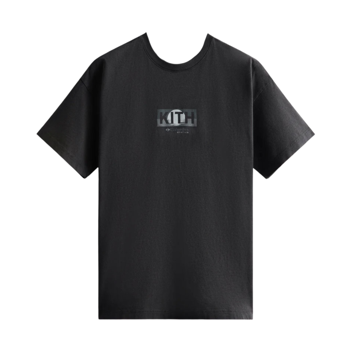 키스 x 콜롬비아 PFG 풀 문 빈티지 티셔츠 블랙(Kith x Columbia PFG Full Moon Vintage T-Shirt Black) - 1